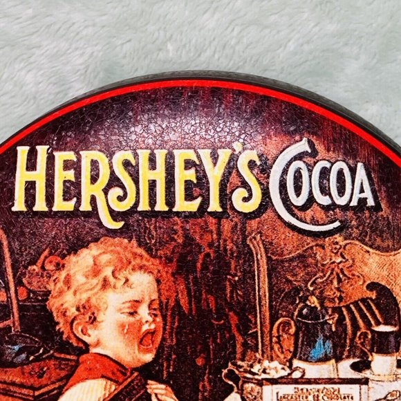 Vintage Bristolware - Hershey’s Cocoa Chocolate - Round Tin 5” X 2” - Picture 5 of 9